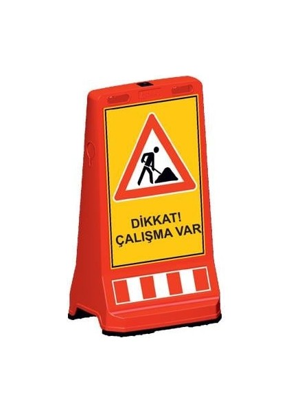 Reklam ve Uyarı Dubası 495 x 395 x 905 mm
