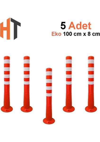 Eko Trafik Delinatör Seti, Esnek Duba 5 Adet