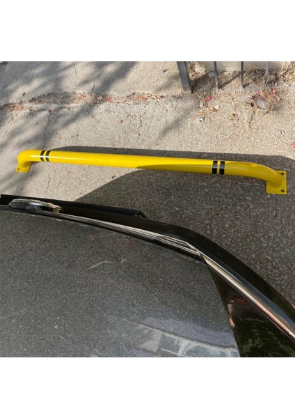 Şerit Ayırıcı Bariyer , Oto Park Araç Stoperi, Otopark Demiri Sarı 140 x 60 mm modelleri