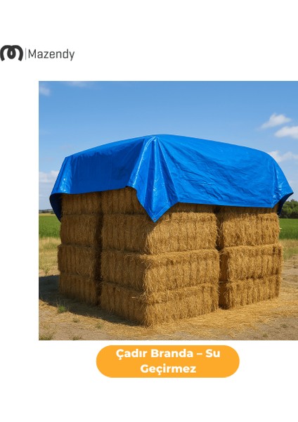 3x8 Metre Çadır Branda Su Geçirmez Saman Balya Örtüsü fırsatları