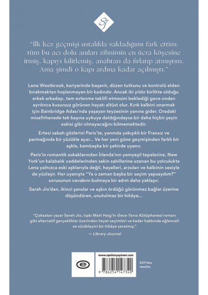 Yaşanmamış Hayatlar - Sarah Jio fiyatları