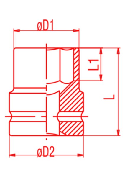 1119 19MM Havalı Lokma Anahtar 3/4" Altıköşe fiyatları