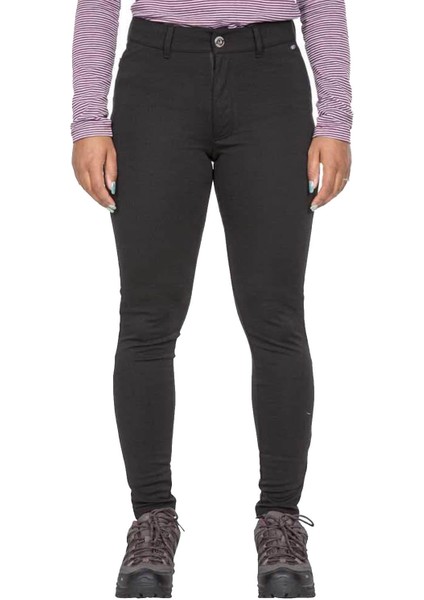 Vanessa - Leggings Kadın Siyah Outdoor Pantolonu