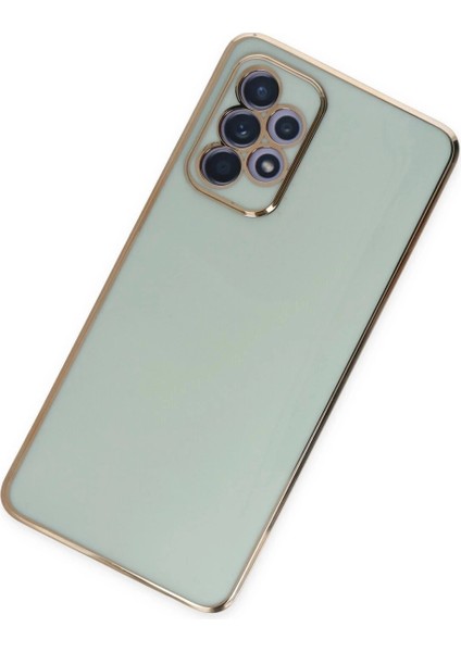 Samsung Galaxy A52 Kılıf Volet Silikon - Açık Yeşil modelleri