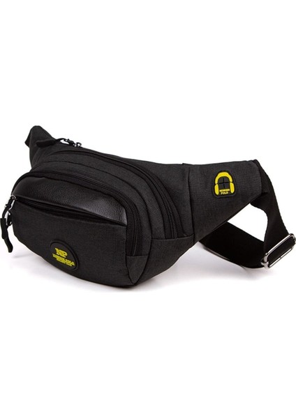 Unisex Keten Bel Çantası, Çapraz Kulaklık Çıkışlı, Şık ve Pratik Aksesuar fırsatları