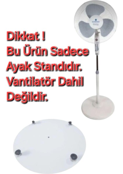 Rubenis Rba-05 Vantilatör Ayak Standı (Beyaz)