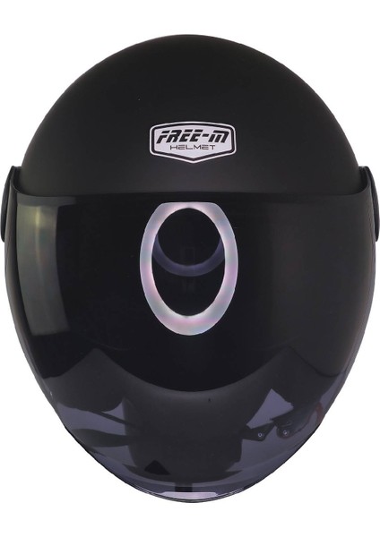 Motosiklet Yarım Kask Güneş Vizörlü Ece 22.06 Motor Kaskı Mat Black fiyatları