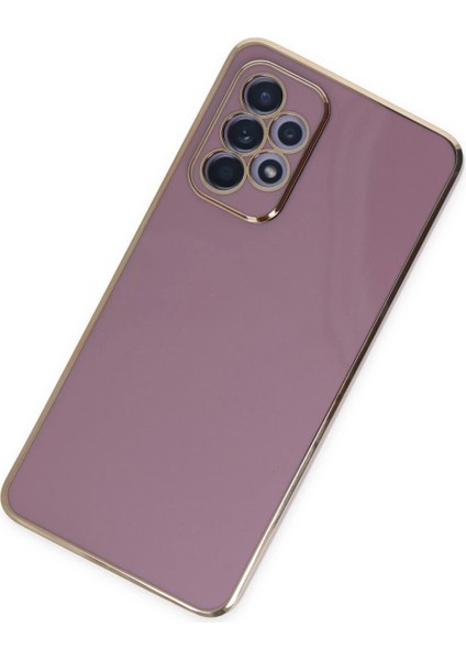 Samsung Galaxy A52 Kılıf Volet Silikon - Mor modelleri