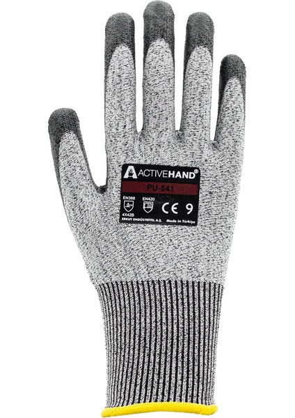 Pu 541 Gr/sy No:9 Pu Kaplı Polietilen Iplik Kesilmeye Dayanıklı Eldiven