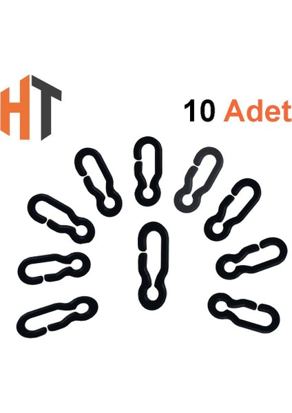 Zincir Klipsi 10 Adet