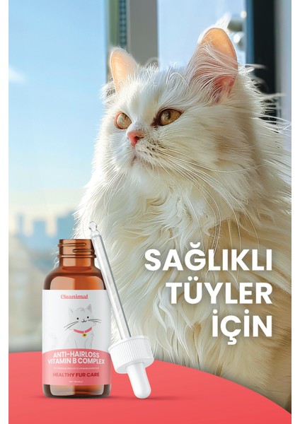Kediler Için Tüy Dökülmesi Önleyici Plus B Damla – 50 ml indirimleri
