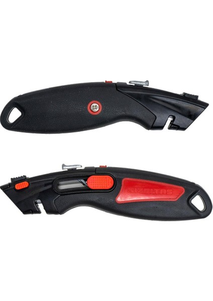 Izeltaş Pro Günlikli Otomatik Kilitlemeli Trapez Maket Bıçağı 18MM fiyatları