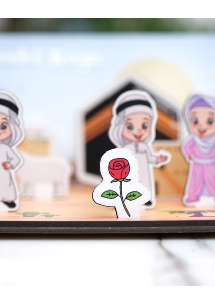 Çocuklar Için Asrı Saadet Dönemini Tanıtan Eğitici Ahşap Set – Islam Tarihine Ilk Adım modelleri