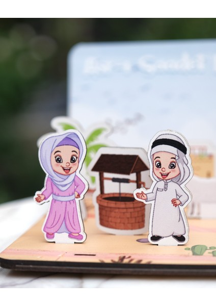 Çocuklar Için Asrı Saadet Dönemini Tanıtan Eğitici Ahşap Set – Islam Tarihine Ilk Adım