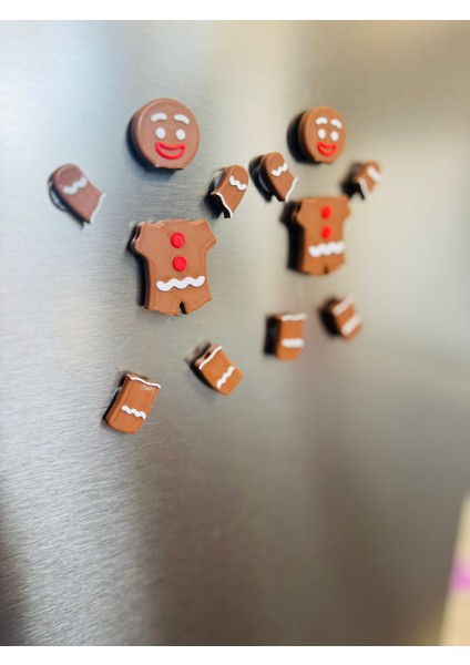 Kurabiye Adam Bölünebilir Magnet- Buz Dolabı Süsü- Buz Dolabı Not Tutucu- Dekoratif fiyatları