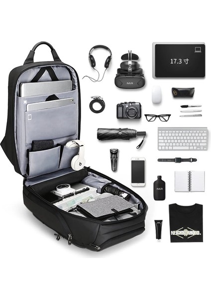 Navarro 15.6 Inch Çok Bölmeli Erkek Sırt Çantası MR7080X_00 fırsatları