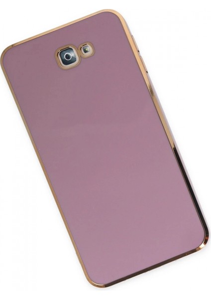 Samsung Galaxy J7 Prime Kılıf Volet Silikon - Mor fiyatları