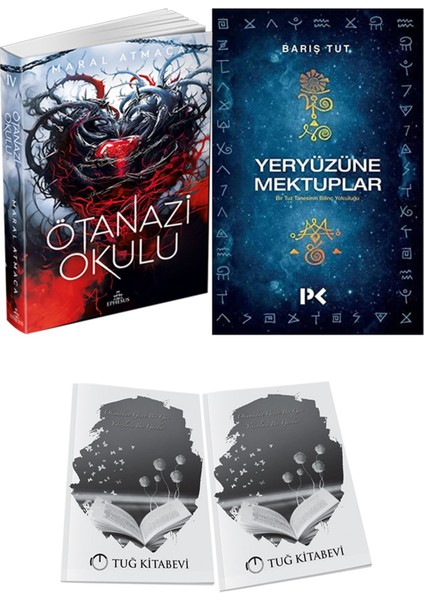 Yeryüzüne Mektuplar ve Ephesus Yayınları Ötanazi Okulu 4 Maral Atmaca 2li Set + Hediyeli
