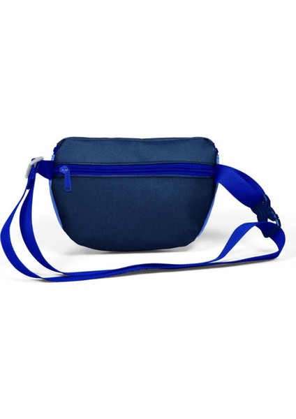 Derin Mavi Saks Lacivert Çok Renkli Iki Bölmeli Bel Çantası 22607 fırsatları