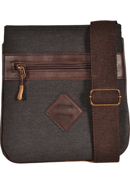 Unisex Kanvas Bel Çantası, Yüksek Dayanıklı ve Şık Tasarım, Siyah Renk