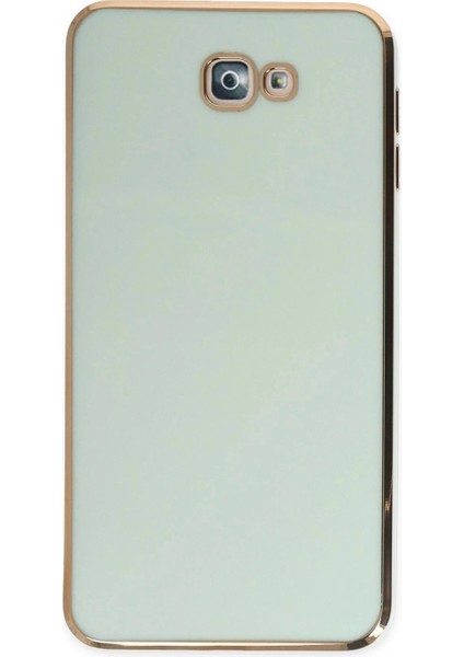 Samsung Galaxy J7 Prime Kılıf Volet Silikon - Açık Yeşil