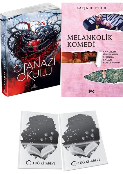 Melankolik Komedi ve Ephesus Yayınları Ötanazi Okulu 4 Maral Atmaca 2li Set + Hediyeli