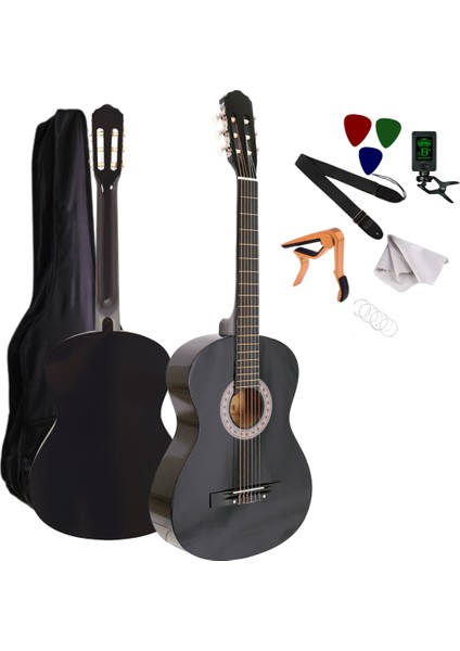 Mcg Tam Boy Klasik Gitar Siyah-Black