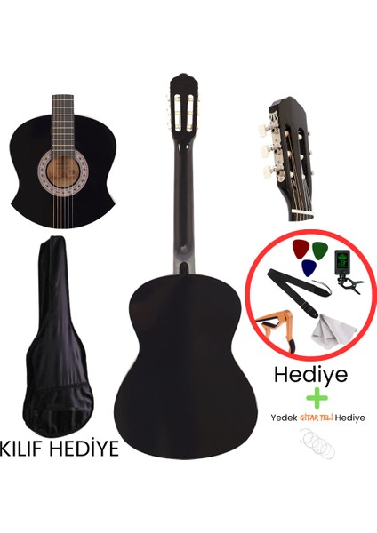 Mcg Tam Boy Klasik Gitar Siyah-Black modelleri
