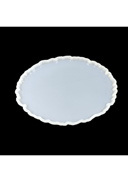 Dalgalı Oval Tepsi Reçine Epoksi Kalıp - T7 modelleri