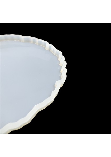 Dalgalı Oval Tepsi Reçine Epoksi Kalıp - T7 fırsatları