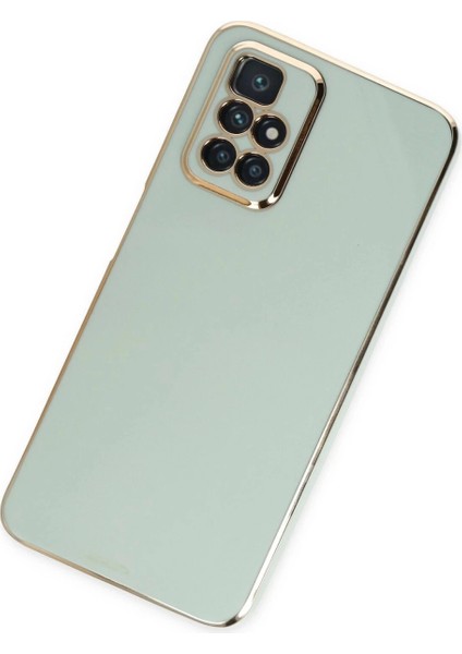 Xiaomi Redmi 10 2022 Kılıf Volet Silikon - Açık Yeşil modelleri