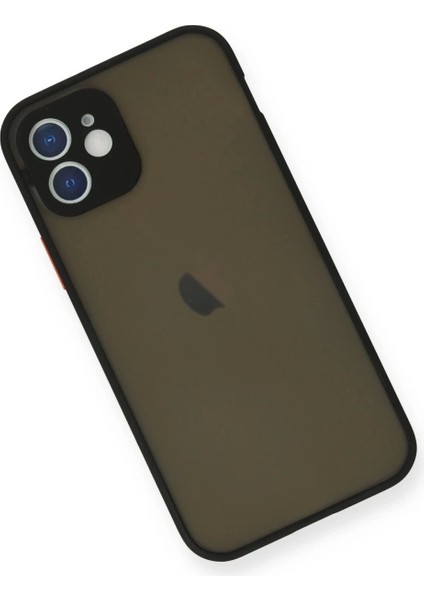 iPhone 12 Mini Kılıf Montreal Silikon Kapak - Siyah modelleri