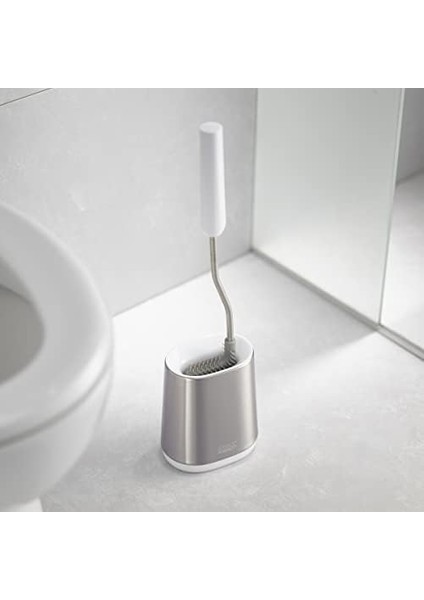 Joseph Flex Lite - Ince Saplı Silikon Tuvalet Fırçası, Esnek, Damlatmaz, Tıkanmaz Başlık, Paslanmaz Çelik modelleri