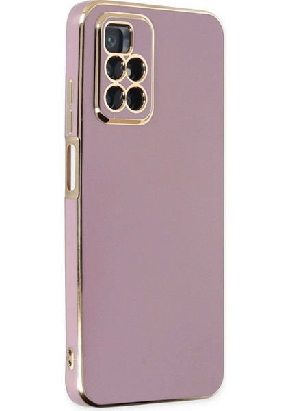 Xiaomi Redmi 10 2022 Kılıf Volet Silikon - Mor modelleri