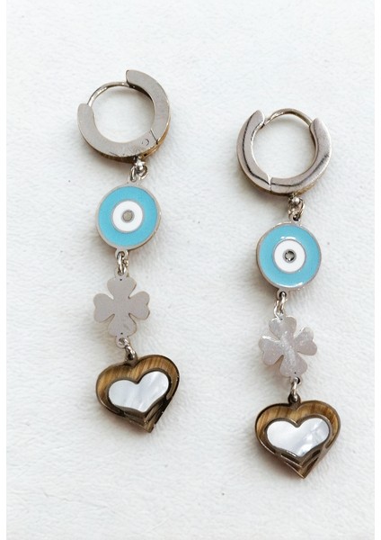 Uzun Sallantılı Lüks Figürlü Gösterişli Küpe