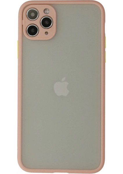 iPhone 12 Pro Max Kılıf Montreal Silikon Kapak - Pembe