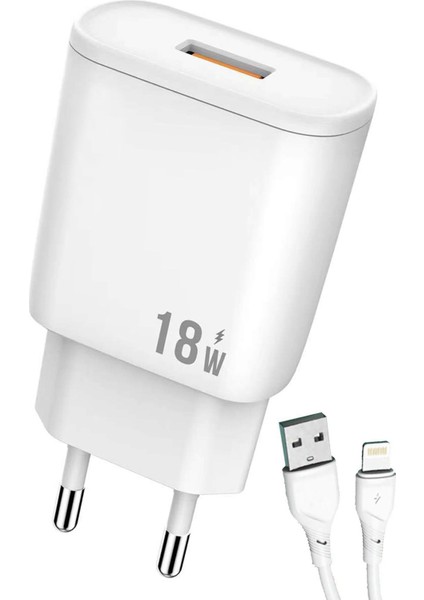 iPhone 5 5s 6 6s Se 2020 Şarj Aleti Lightning Set 18W SY-18WL