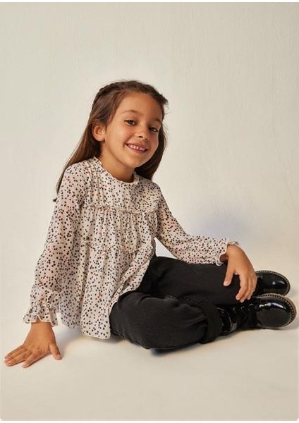 Kız Çocuk Siyah Bluz 4197