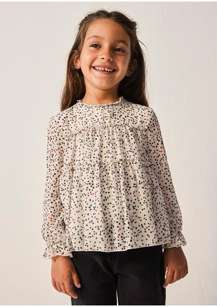 Kız Çocuk Siyah Bluz 4197 indirimleri