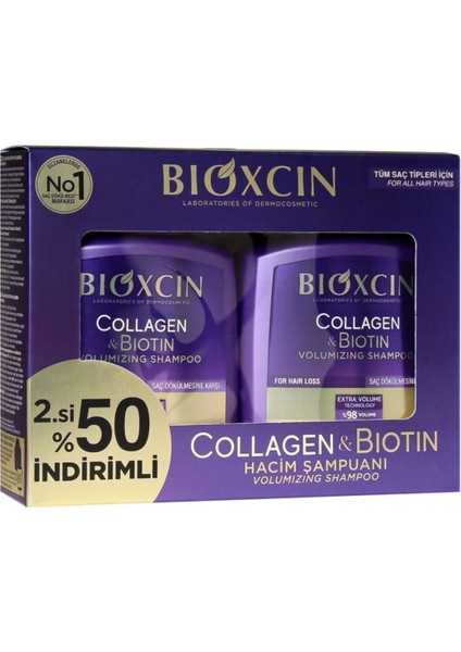 Collagen&biotin Şampuan 300ML - 2.si %50