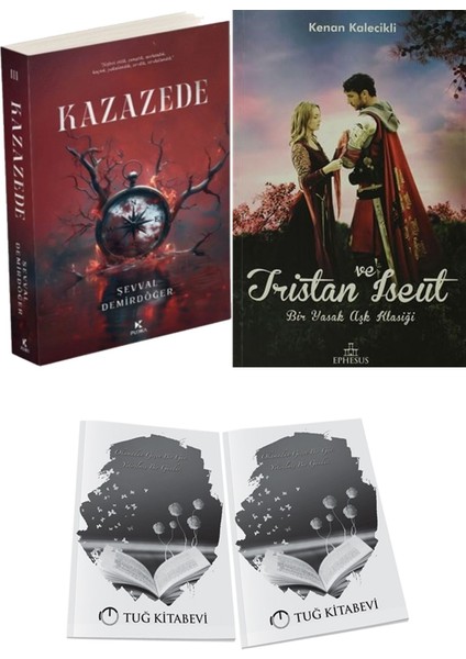 Tristan ve Iseut ve Pukka Yayınları Kazazede 3 Şevval Demirdöğer 2li Set + Hediyeli