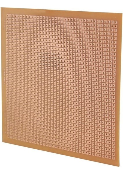 Bakır Plaket Delikli 100X100 mm