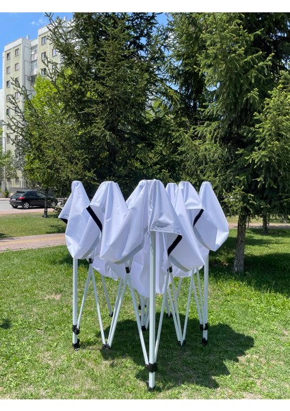 3x3 Gazebo/portatif Çardak Takım Tek Yan Kapamalı
