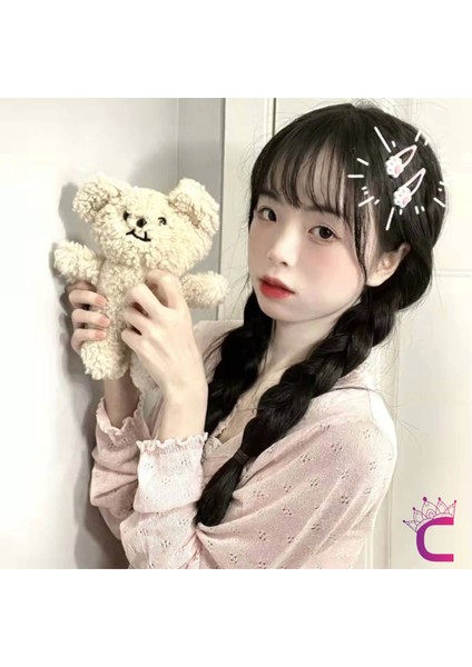 4'lü Kawaii Kedi Patisi Tasarım Çıtçıtlı Toka Seti Pembe - Çıt Çıt Yan Saç Tokası Çıtçıt Çocuk Toka fiyatları