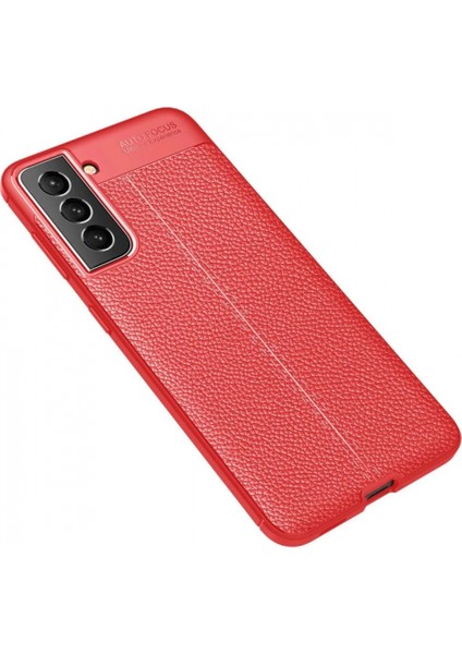 Samsung Galaxy S21 Fe Kılıf Auto Focus Kapak - Kırmızı