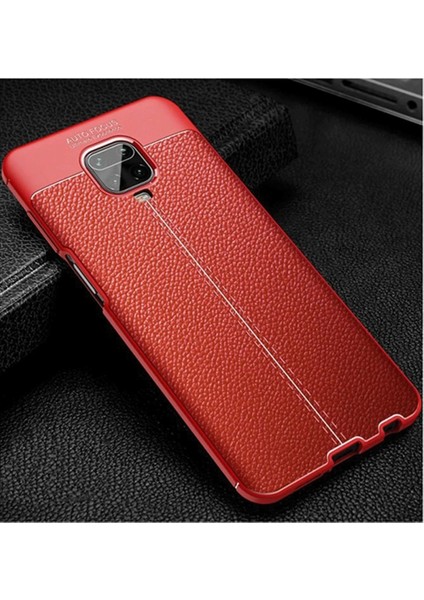 Xiaomi Redmi Note 9 Pro Kılıf Auto Focus Kapak - Kırmızı fiyatları