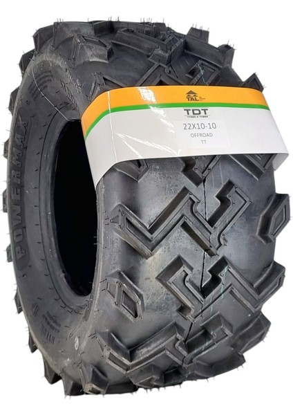 Atv Lastiği 22X10-10 Tl (Tubeless - Dubleks)