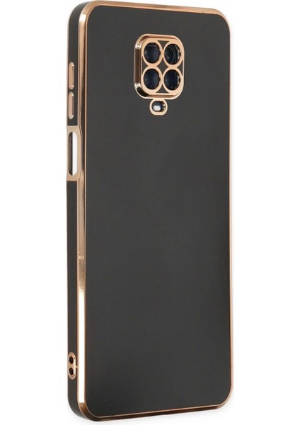 Xiaomi Redmi Note 9 Pro Kılıf Volet Silikon - Siyah