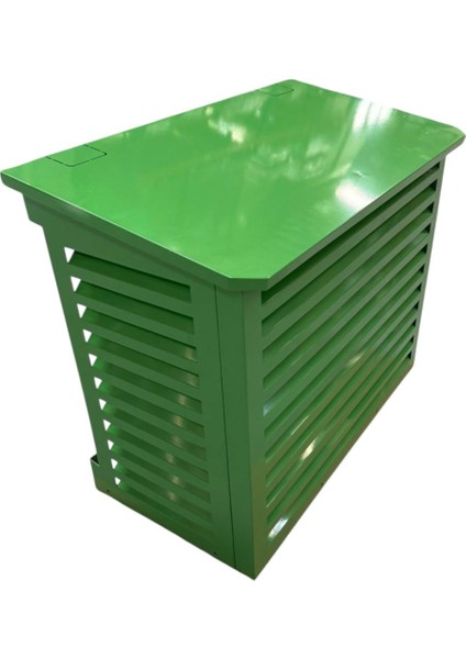 Alüminyum Klima Gizleme Kafesi 86X44X65 cm (H) Ral 6016 Yeşil Slotlu Xs Modeli 9000-12000 Btu indirimleri