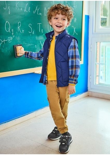 Erkek Çocuk Kahverengi Pantolon Kargo